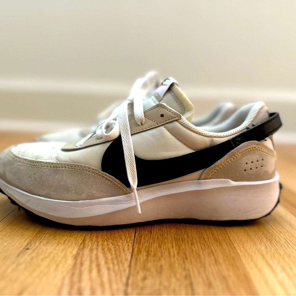 Nike White and Black Athletic Shoes
